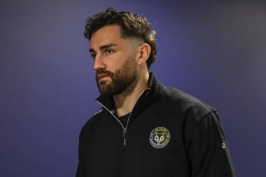 Toby King of Warrington Wolves, 6 Mart 2026 tarihinde İngiltere 'nin başkenti York' taki LNER Community Stadyumu 'nda oynanan 4.