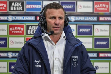 Hull KR 'ın baş antrenörü Willie Peters, 8 Mart 2026 tarihinde İngiltere' nin Huddersfield Stadyumu 'nda oynanan Betfred Süper Lig Huddersfield vs Hull KR maçında maç sonrası canlı yayında Sky Sports Rugby League' e konuştu.
