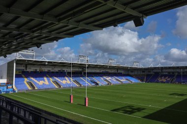 Halliwell Jones Stadyumu, 14 Mart 2026 'da İngiltere' nin Warrington kentindeki Halliwell Jones Stadyumu 'nda oynanan 4.