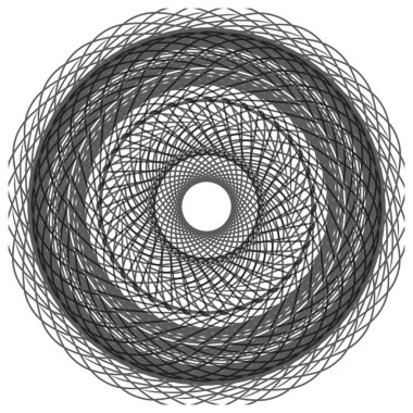 Mandala illüstrasyonu. Renkli resimler. Mandala yuvarlak. İlginç desen.