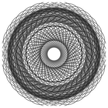 Mandala illüstrasyonu. Renkli resimler. Mandala yuvarlak. İlginç desen.