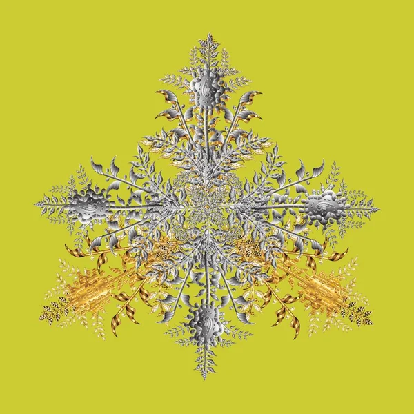 Bezešvé Rastrové Květinové Vzory Barevnými Čmáranicemi Vánoční Pudl Vzor Sněhovými — Stock fotografie
