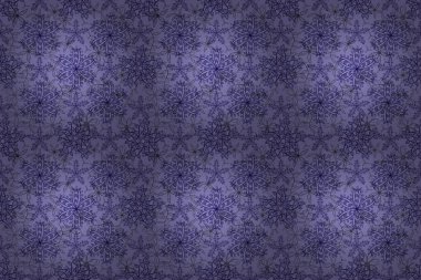 Renkli arkaplanda ilginç karalamalar olan kusursuz desen. Pano. Raster illüstrasyonu.