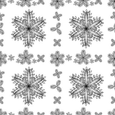 Yapraklı, renksiz karalamalar. Çiçek karalıyor..