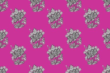 Renkli arkaplanda ilginç karalamalar olan kusursuz desen. Pano.