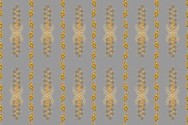 Renkli arkaplanda ilginç karalamalar olan kusursuz desen. Pano. Raster illüstrasyonu.