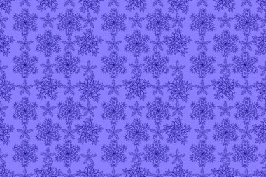 Renkli arkaplanda ilginç karalamalar olan kusursuz desen. Pano. Raster illüstrasyonu.