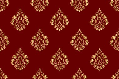 Kaliteli altın elementlerle kusursuz raster pano deseni