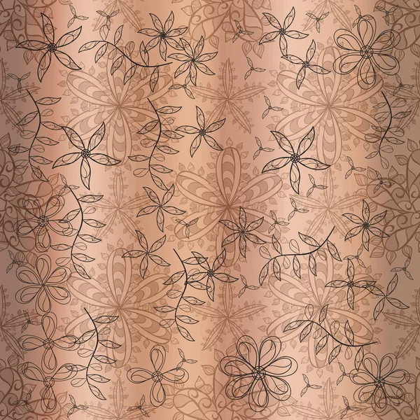 Renkli arkaplanda ilginç karalamalar var. Raster illüstrasyonu.