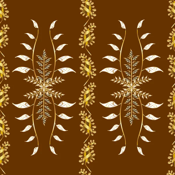 Renkli arkaplanda ilginç karalamalar olan kusursuz desen. Vektör illüstrasyonu.