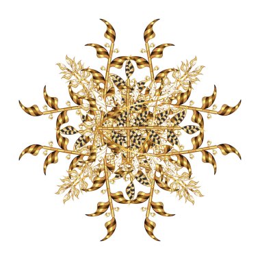 Renkli arkaplanda ilginç karalamalar var. Vektör illüstrasyonu.