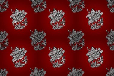 Renkli arkaplanda ilginç karalamalar olan kusursuz desen. Pano.