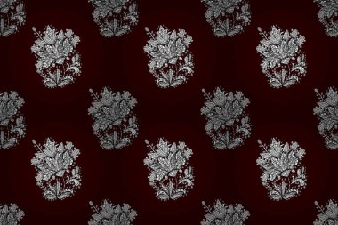 Renkli arkaplanda ilginç karalamalar olan kusursuz desen. Pano.