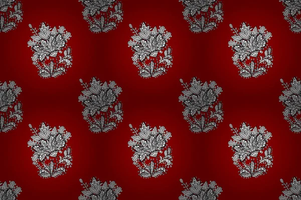 Renkli arkaplanda ilginç karalamalar olan kusursuz desen. Pano.