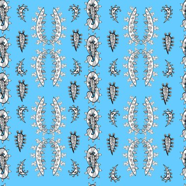 Renk fili arka planında ilginç karalamalar olan kusursuz desen.