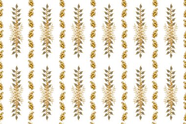 Renkli arkaplanda ilginç karalamalar olan kusursuz desen. Pano. Raster illüstrasyonu.