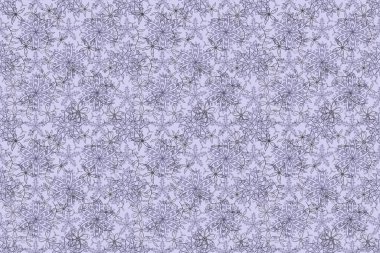 Renkli arkaplanda ilginç karalamalar olan kusursuz desen. Pano. Raster illüstrasyonu.
