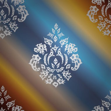 Renkli şirin arkaplanda kusursuz duvar kağıdı deseni