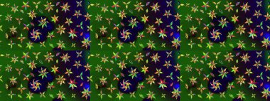 Klasik çiçekler. El çizimi, soyut ve süslü elementler. Yaz çiçekleri teması. Renkler. Suluboya resim taklit Raster illüstrasyonu.