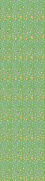 Raster güzel bir çiçek deseni çizmiş. Bahar mevsimi. Tatil havası. Nazik romantik baskı.