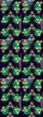 Düz Çiçek Elementleri Tasarımı. Çiçek deseni. Renkli Bahar Teması eskiz kalıbı. Raster çizimi. Güzel kumaş deseni..