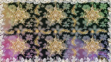 Soyut duvar kâğıdı, ambalaj dekorasyonu. Kış sembolü, Mutlu Noeller, Mutlu yıllar 2019. Gri renkli Raster altın deseni. Altın kar taneleri basit, pürüzsüz desen.