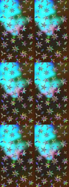 Çiçek deseni duvar kağıdı, desen dolguları ve web sayfası arka planı için kullanılabilir. Süslü zentangle çizim dokusu, soyut çiçeklerle süslenmiş. Şekillendirilmiş çiçekli çizim deseni.