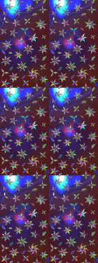 Eski usul küçük çiçekli şirin bir eskiz deseni. Kumaş, duvar kağıdı ve kağıt üzerine baskı yapmak için gelişen arka plan. Raster illüstrasyonu. Moda arka planında parlak buketler.