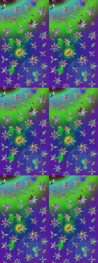 Kızılderili desenli desenli desenli şal deseni. Etnik Mandala süsü. Raster Henna dövme stili. Tekstil, tebrik kartı, boyama kitabı, telefon kılıfı baskısı için kullanılabilir.