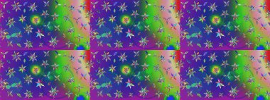 Çiçekler suluboya eskiz deseni. Raster Stili kumaş deseni.