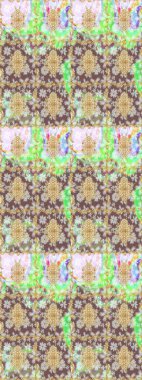 Tarafsız renkler ve altın elementler. Altın şablonu çiz. Raster altın çiçek süsü brokar kumaş ve cam desenli. Çiçek desenli altın metal..