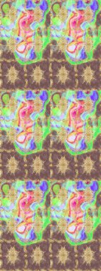 Raster illüstrasyonu. Tekrarlayan elementlerle soyut arkaplan oluşturun. Klasik altın desenli eskiz. Altın elementli nötr renkler üzerine altın çizim deseni.