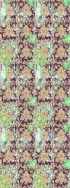 Barok tarzında eskiz oryantal süsü. Tarafsız renklerde ve altın elementlerle geleneksel klasik altın raster deseni.