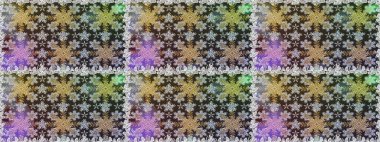 Raster illüstrasyonu. Oriental raster klasik gri, nötr ve altın desenli. Kusursuz soyut arkaplan.