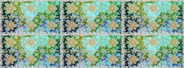 Klasik klasik klasik arka plan. Geleneksel oryantasyon süsü. Kusursuz klasik raster altın desenli. Tarafsız ve mavi renklerde altın elementlerle kusursuz desen.