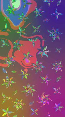 Mor ve mor renkli çiçekler. Yumuşak, yaz çiçekli arka plan. Raster çiçek desenli ve çiçekli..