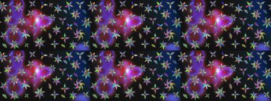 Küçük gri ve mavi renkte güzel bir besin torbası deseni, çiçekler. Tekstil, kumaş, kapaklar, duvar kağıtları, baskı, naylon, koleksiyon defteri, örgü, dekupaj için güzel bir eskiz. Millefleurlar.