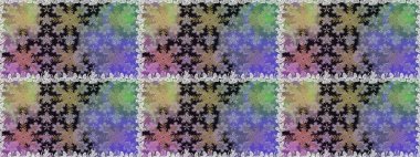 Altın antika ortaçağ dekoratifi, yapraklar ve gri renkli altın desenli süslemeleri olan pürüzsüz bir şablon. Kusursuz kraliyet lüksü, altın barok kumaş rengi..