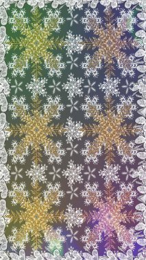 Gri renkli desen. Raster Golden Mehndi kusursuz desen. Kına dövmeli süs çiçekleri, altın çıkartmalar, mehndi ve yoga tasarımı, kartlar ve parmak izleri..