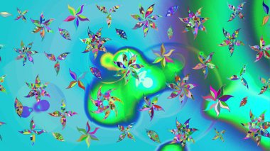 Yazdır. Raster çiçekli arka plan. Düz Çiçek Elementleri Tasarımı. Güzel eskiz şekli. Güzel kumaş deseni. Renkli Yaz Teması çizim şablonu.