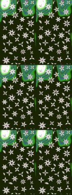 Taşralı şıklığı. Tekstil, duvar kâğıdı, kapaklar, yüzey, baskı, hediye paketi, hatıra defteri, dekupaj. Özgürlük stili Millefleur 'lar. Küçük yabani çiçeklerdeki halk modelini çiz..