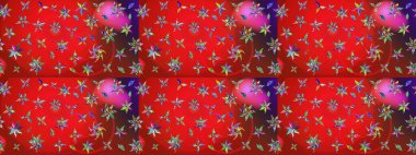 Renkli Bahar Teması eskiz kalıbı. Düz Çiçek Elementleri Tasarımı. Çiçek desenli eskiz, yaz çiçekleri. Kırmızı ve mor renkte çiçekler.