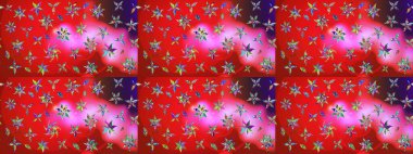 Çizim raster deseni. Çiçek arkaplan. Güzel kumaş deseni.