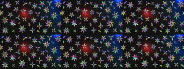 Çiçekler açık. Eskiz arkaplan modeli. Suluboya, elle çizilmiş. Raster stoku.