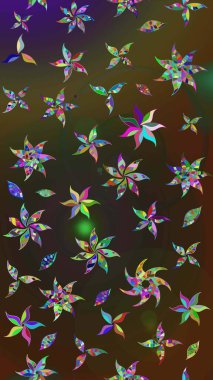 Çiçeğin suluboya çizimlerinin mükemmel deseni. Dekorasyon ve tasarım için güzel bir desen. Raster illüstrasyonu. Moda baskısı. Eski model. Suluboya çizim deseni.