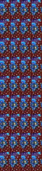 Eskiz arkaplan modeli. Kırmızı ve mavi renkte yaprakları olan yabani çiçekler. Suluboya, elle çizilmiş. Raster illüstrasyonu.