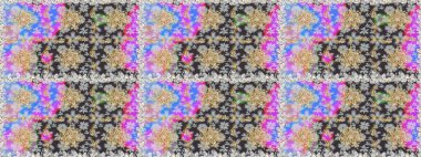 Gri ve nötr renklerde kusursuz desen. Kusursuz altın desenli bukleler. Raster altın pürüzsüz desen. Doğu tarzında altın elementler arabesk.