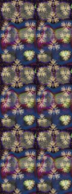 Düz Çiçek Elementleri Tasarımı. Eskiz klasiği. Raster Şirin kumaş deseni. Renkli Bahar Teması çizim şablonu.