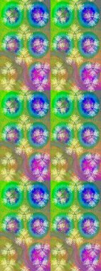 Raster Hip kumaş deseni. Eskiz Vintage Çiçek Deseni.