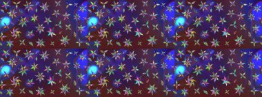 Mor ve mor renkli çiçekler. Renkli Bahar Teması eskiz kalıbı. Raster illüstrasyonu. Çiçekli çiçek deseni, suluboya. Düz Çiçek Elementleri Tasarımı.